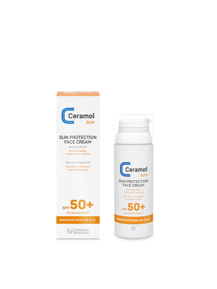 CERAMOL Sun Protection Face Cream LSF 50+