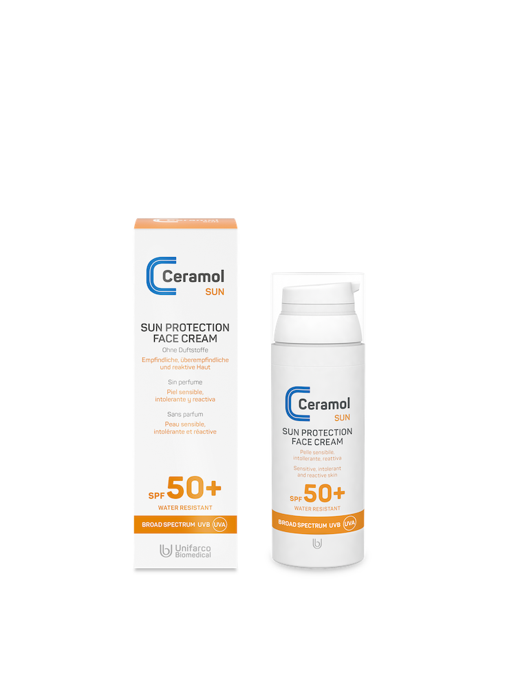 CERAMOL Sun Protection Face Cream LSF 50+